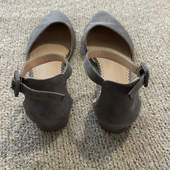 Grey suede flats - Picture 3 of 4